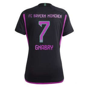 Bayern Munich Serge Gnabry #7 Replika Udebanetrøje Dame 2023-24 Kortærmet